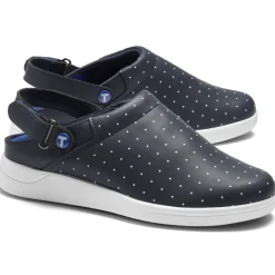 Toffeln Ultra Lite 0616 - Navy Polka Dots