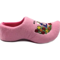 World of Clogs Dutch Clog Slippers in Pink