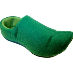 World of Clogs Dutch Clog Slippers in Elf Green